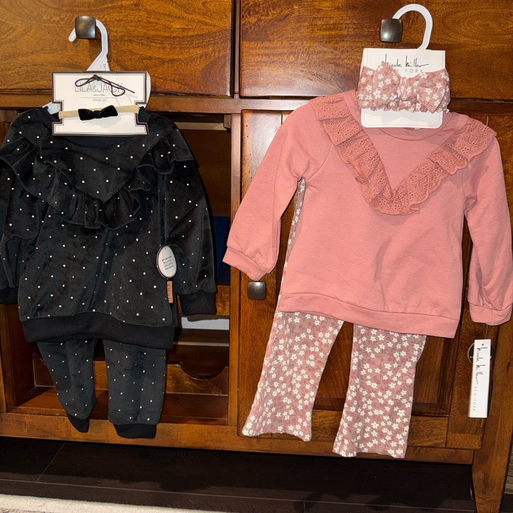 Baby Girl Outfit Bundle NWT